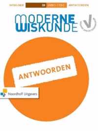 Moderne Wiskunde 10e ed vmbo-b 2b antwoordenboek