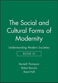 The Social And Cultural Forms Of Modernity