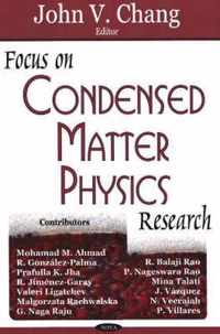 Focus on Condensed Matter Physics Research