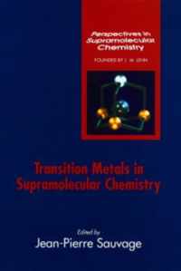 Transition Metals in Supramolecular Chemistry