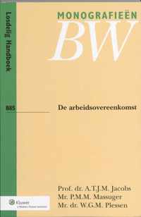 Monografieen BW B85 - De arbeidsovereenkomst (exclusief het ontslagrecht)