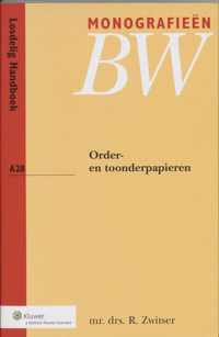 Monografieen Nieuw BW 28 - Order- en toonderpapieren