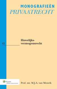 Monografieen Privaatrecht 12 - Huwelijksvermogensrecht