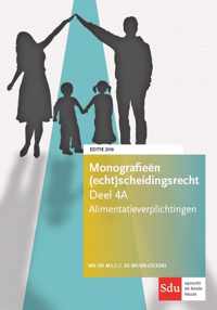 Monografieen (echt)scheidingsrecht 4A -   Alimentatieverplichtingen. Editie 2018