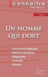 Fiche de lecture Un homme qui dort de Georges Perec (analyse litteraire de reference et resume complet)