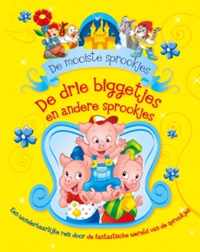 kinderboek 3 biggetjes junior paperback geel