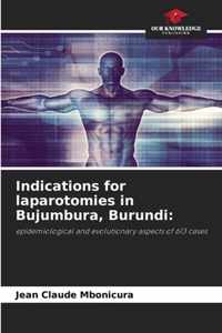 Indications for laparotomies in Bujumbura, Burundi