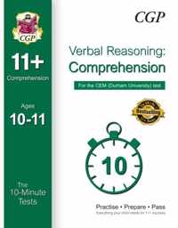 10-Minute Tests for 11+ Comprehension (Ages 10-11) - CEM Test