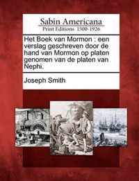 Het Boek Van Mormon