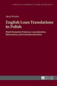 English Loan Translations in Polish