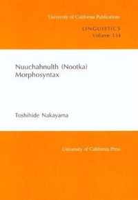 Nuuchahnulth (Nootka) Morphosyntax