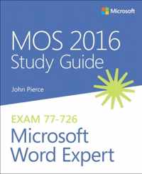MOS 2016 for Microsoft Word Expert