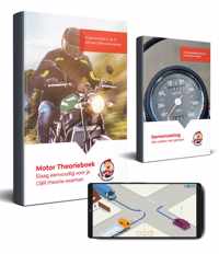 Motor Theorieboek met Samenvatting - CBR Motor Theorie Leren - Rijbewijs A