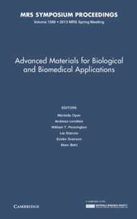 MRS Proceedings Advanced Materials for Biological and Biomedical Applications