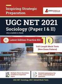UGC NET Sociology 2021 10 Full-length Mock Tests (New Pattern)