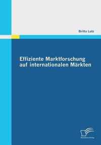 Effiziente Marktforschung auf internationalen Markten