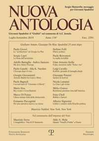 Nuova Antologia - A. CLIV, N. 2291, Luglio-Settembre 2019