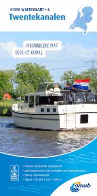 ANWB waterkaart 6 - Twentekanalen