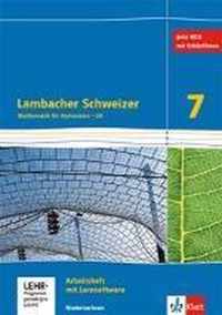 Lambacher Schweizer. 7. Schuljahr G9. Arbeitsheft plus Lösungsheft und Lernsoftware. Neubearbeitung. Niedersachsen