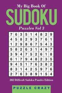 My Big Book Of Soduku Puzzles Vol 3