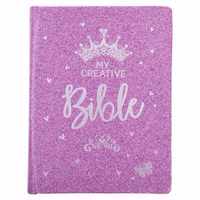 My Creative Bible Purple Glitter Hardcover