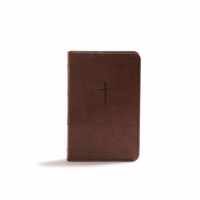 KJV Compact Bible, Brown LeatherTouch, Value Edition