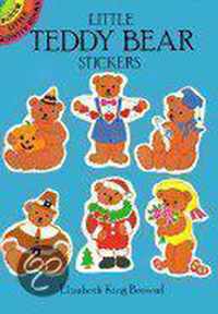 Little Teddy Bear Stickers