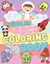 Toddler ABCD Coloring Book