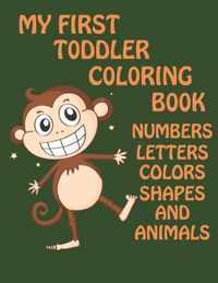 My First Toddler Coloring Book