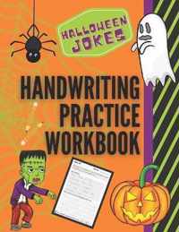 Halloween Jokes Handwriting Practice Workbook