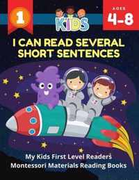 I Can Read Several Short Sentences. My Kids First Level Readers Montessori Materials Reading Books