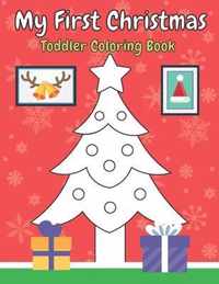 My First Christmas Toddler Coloring Book