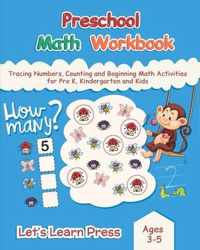 Preschool math workbook