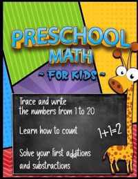 Preschool Math for Kids (Workbook Age 3+)