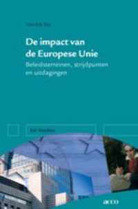 EU- Studies 2 - De impact van de Europese Unie