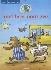 Tijd voor een boek  -   Met beer naar zee