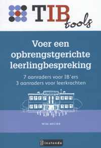 TIBtools  -   Voer een opbrengstgerichteleerlingbespreking