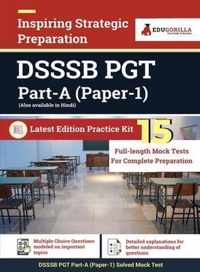 DSSSB PGT Part-A (Paper-1) Exam 2021 Preparation Kit for Delhi Subordinate Services Selection Board 15 Full-length Mock Tests By EduGorilla
