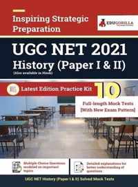 UGC NET History 2021 10 Full-length Mock Test (Paper I & II) With Latest Exam Pattern