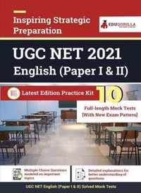 UGC NET English 2021 10 Full-length Mock Test (Paper I & II) With Latest Exam Pattern