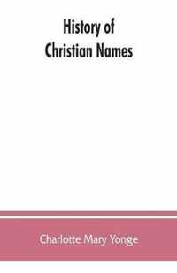 History of Christian names