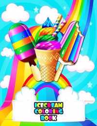 Icecream Coloring Book