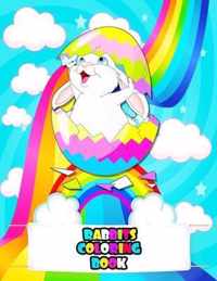 Rabbits Coloring Book