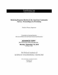 Reducing Response Burden in the American Community Survey