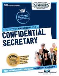 Confidential Secretary (C-3023): Passbooks Study Guide