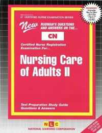 Nursing Care of Adults II
