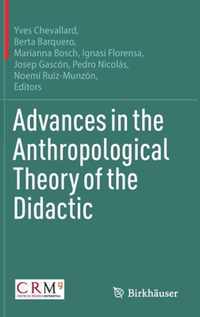 Advances in the Anthropological Theory of the Didactic