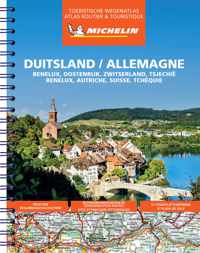 Michelin Atlas Duitsland, Benelux, Oostenrijk, Zwitserland, Tsjechië