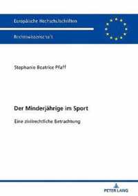 Der Minderjaehrige Im Sport