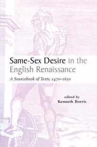 Same-Sex Desire in the English Renaissance